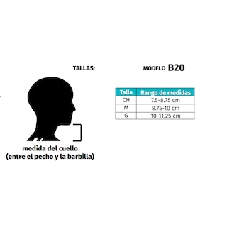 Foto 5 | Collarín Cervical Tynor B20 color Blanco Thomas con Soporte Barbilla