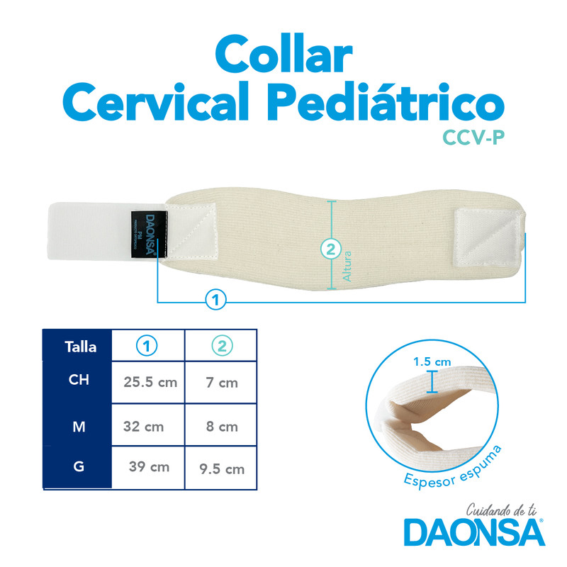 Foto 5 | Collarin Cervical Pediátrico Daonsa