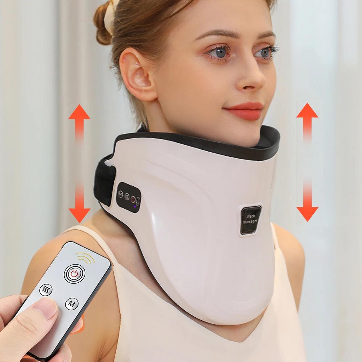 Foto 4 pulgar | Masajeador Cuello Eléctrico Fullmedix Mxnsy-001 Blancos
