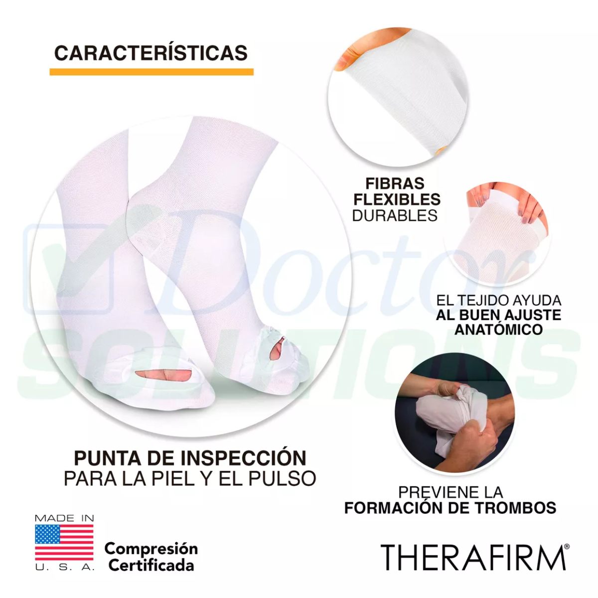 Foto 4 | Media Therafirm Antiembolica 18 Mmhg