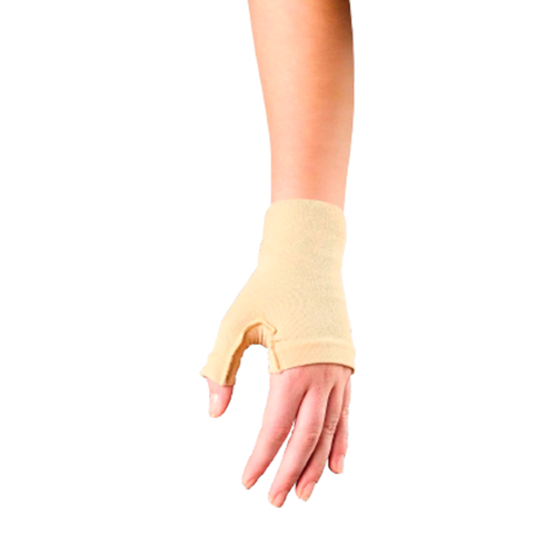 Guante Para Linfedema Variactiv Moderada Compresión 15-20 Mmhg Color Beige Ch