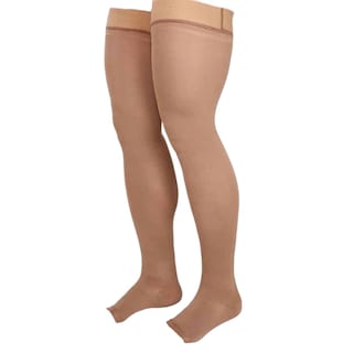 Foto 2 | Medias de Compresión Alta Medivaric Beige Unisex