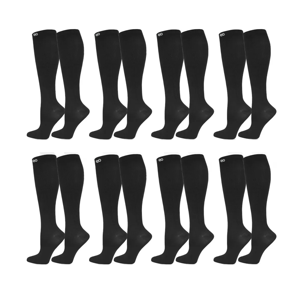 Medias de Compresión Eo Safe Imports Unisex 8 Pares