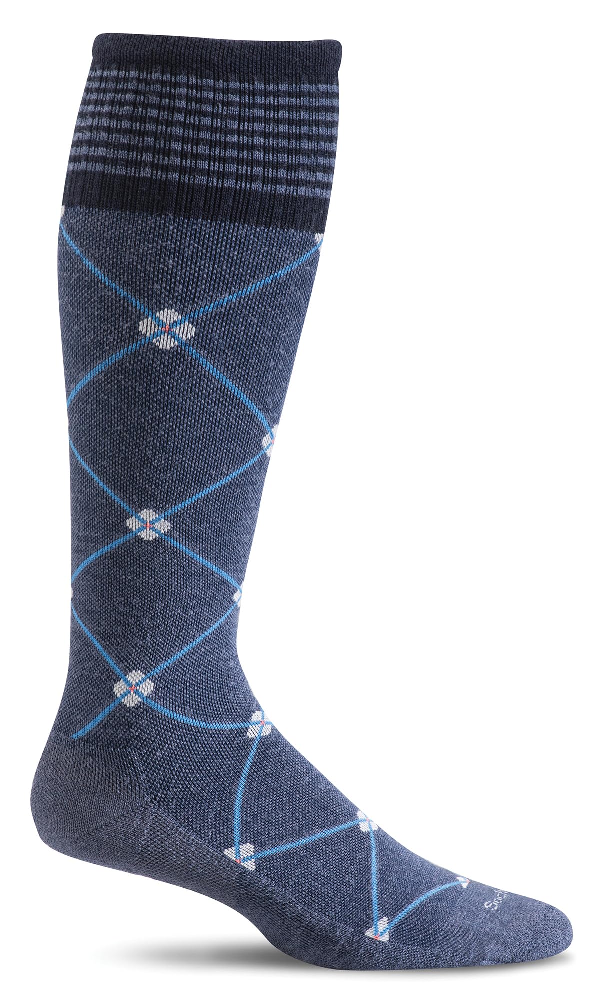 Foto 1 | Calcetines De Compresión Sockwell Elevation Firm Graduated Denim - Venta Internacional.