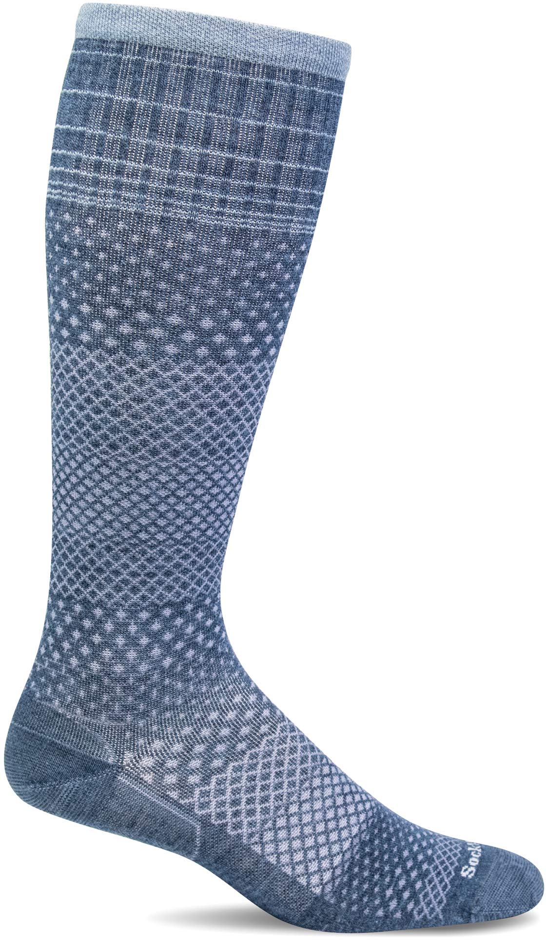 Foto 2 pulgar | Calcetín De Compresión Sockwell Micro Grade Denim Para Mujer - Venta Internacional.