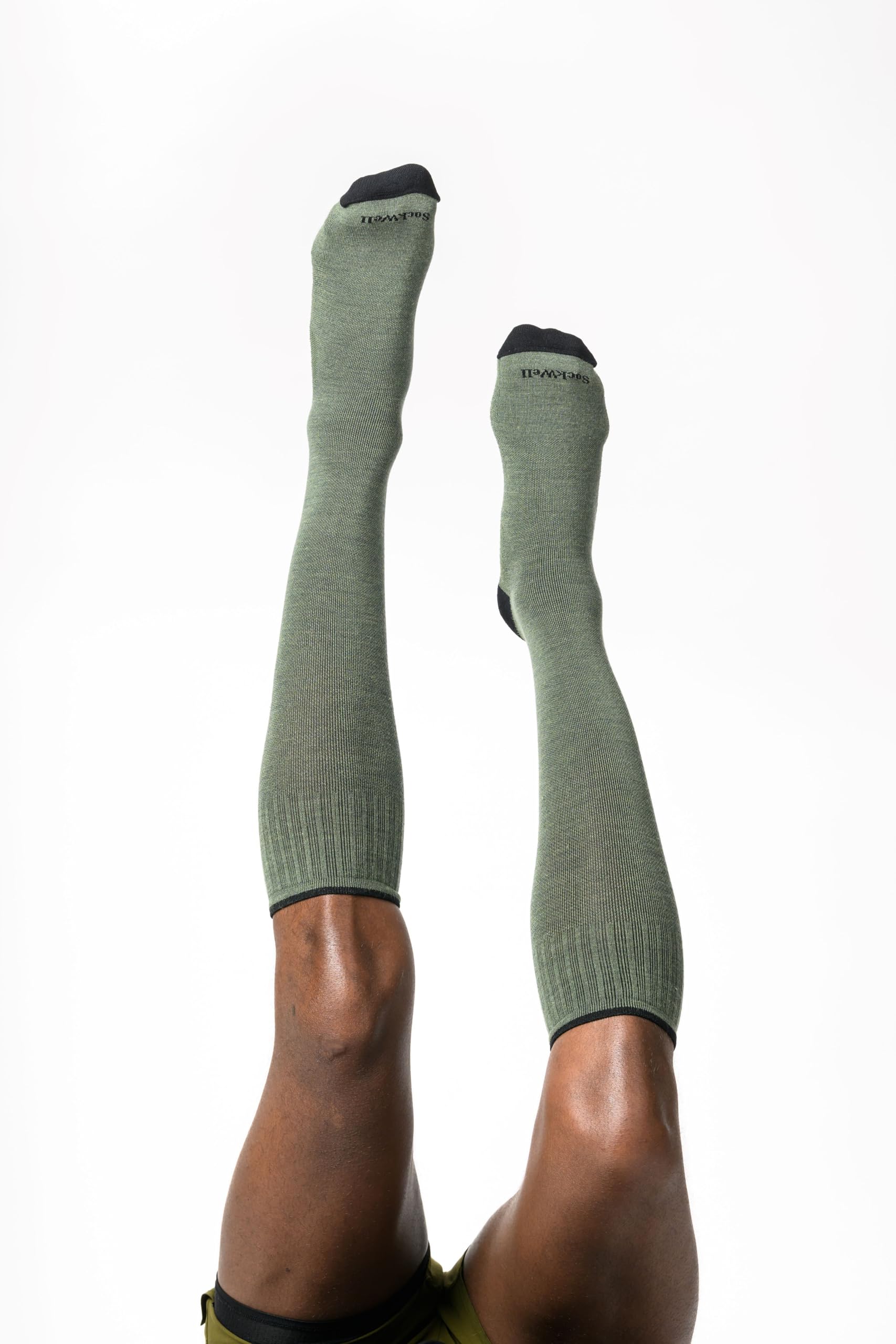 Foto 2 | Calcetines De Compresión Sockwell Elevation Firm Para Hombre Bark M/l - Venta Internacional.