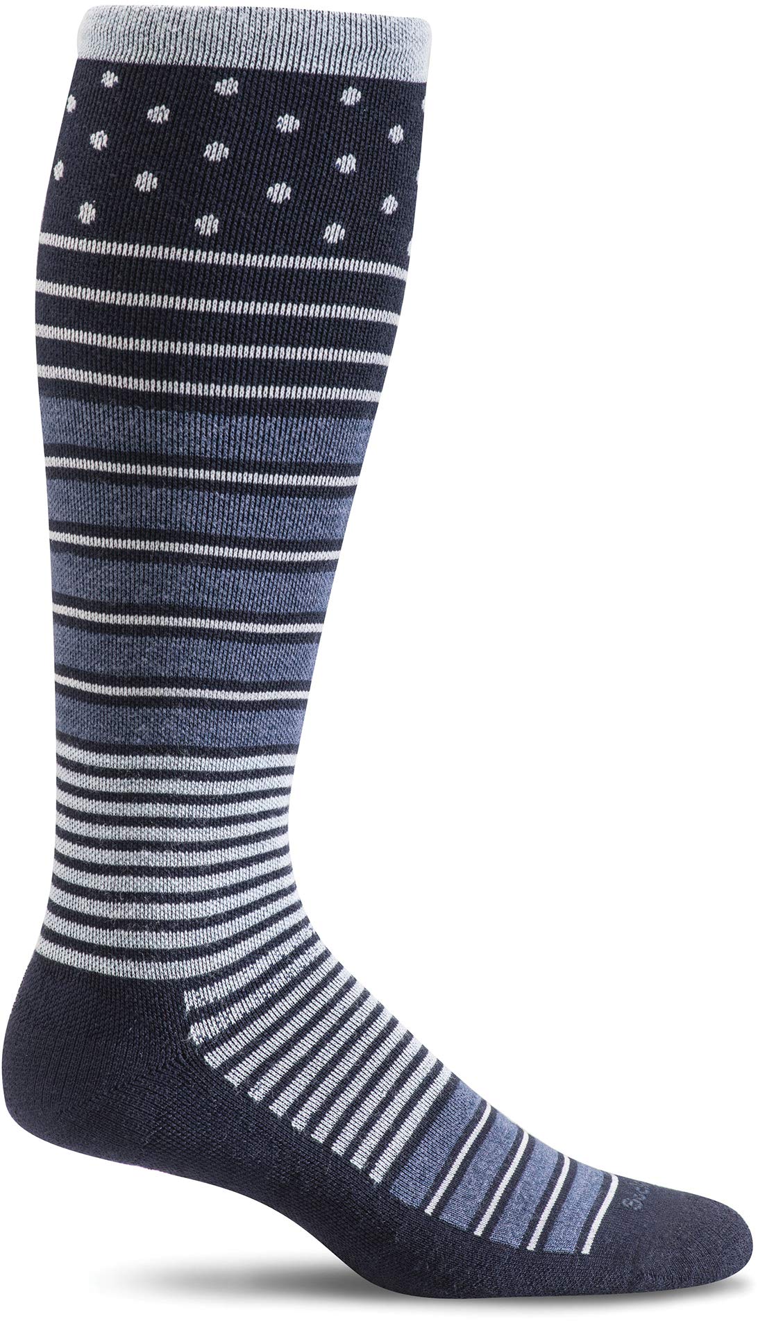 Foto 2 pulgar | Calcetín De Compresión Sockwell Twister Firm Graduado Azul Marino M/l - Venta Internacional.