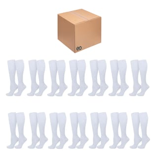 Foto 1 | Set De Medias De Compresión 14 Pares Talla S/m Eo Safe Imports Esi-20794 Blanco