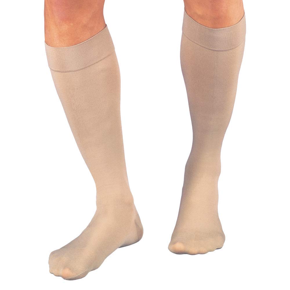 Foto 2 pulgar | Medias De Compresión Jobst Relief 15-20 Mmhg Hasta La Rodilla  Color Beige - Venta Internacional.