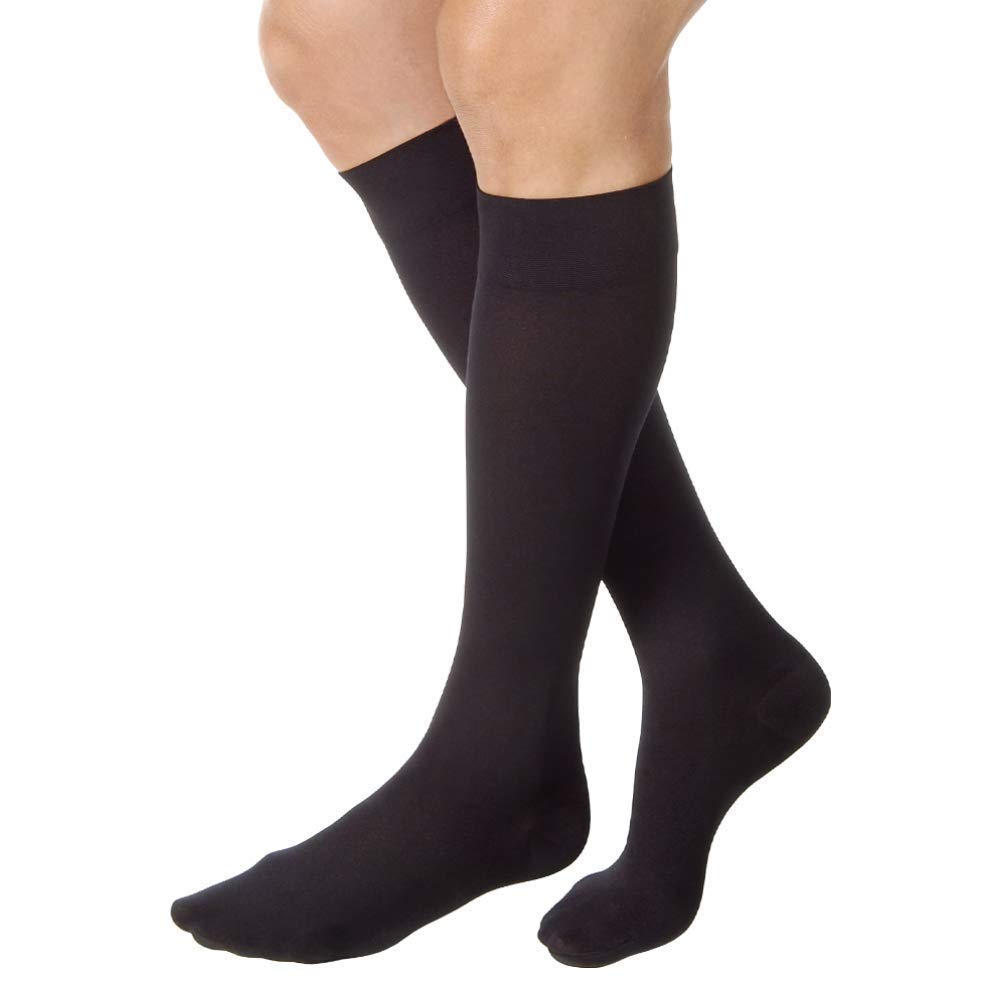 Foto 2 pulgar | Calcetines De Compresión Jobst Relief Knee High 20-30 Mmhg Negros - Venta Internacional.