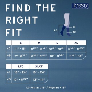 Foto 5 | Calcetines De Compresión Jobst Relief Knee High 20-30 Mmhg Negros - Venta Internacional.