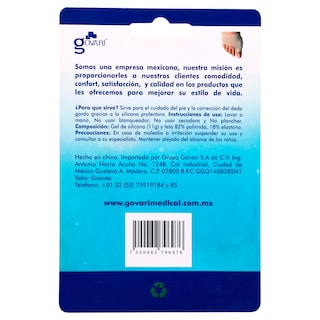 Foto 4 | Guante Protector para Juanete Govari color Beige Talla Grande