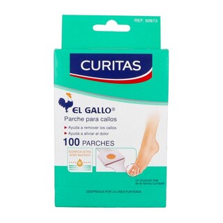 Foto 1 | Parches para Callos Curitas El Gallo 100 Piezas