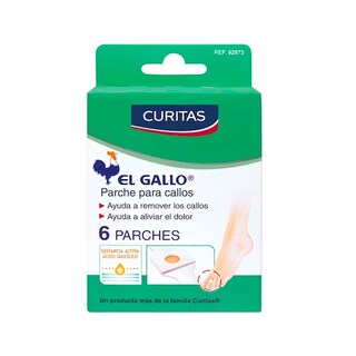 Foto 1 | Parches para Callos Curitas El Gallo 6 Piezas