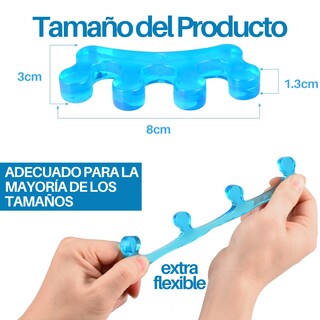 Foto 3 | Separador Dedos Silicona Corrector Juanetes Pedicura