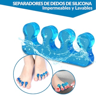 Foto 5 | Separador Dedos Silicona Corrector Juanetes Pedicura