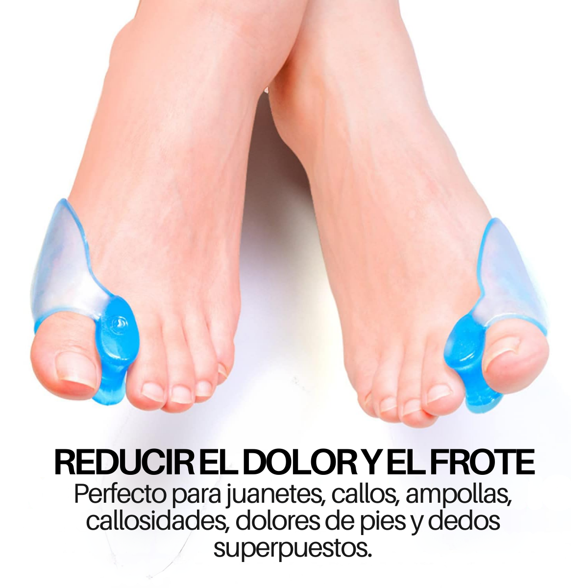 Foto 6 pulgar | Corrector Separador Hallux Valgus Juanete Silicona 1par