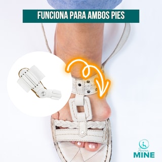 Foto 2 | Corrector De Juanetes Férula Universal - Ajuste Para Ambos Pies, Diseño Anatómico Para Uso Diario Y Nocturno, A