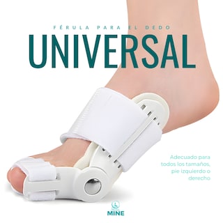Foto 5 | Corrector De Juanetes Férula Universal - Ajuste Para Ambos Pies, Diseño Anatómico Para Uso Diario Y Nocturno, A