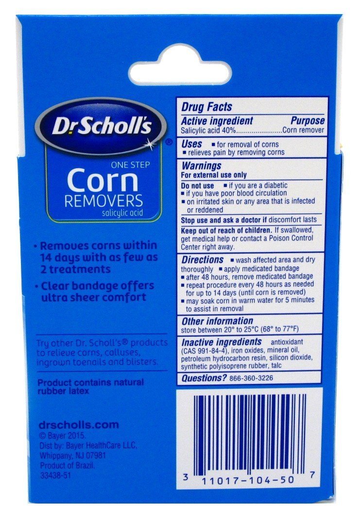 Foto 4 pulgar | Remolvedor De Maíz Dr. Scholls One Step De Máxima Resistencia, 6 Unidades - Venta Internacional.