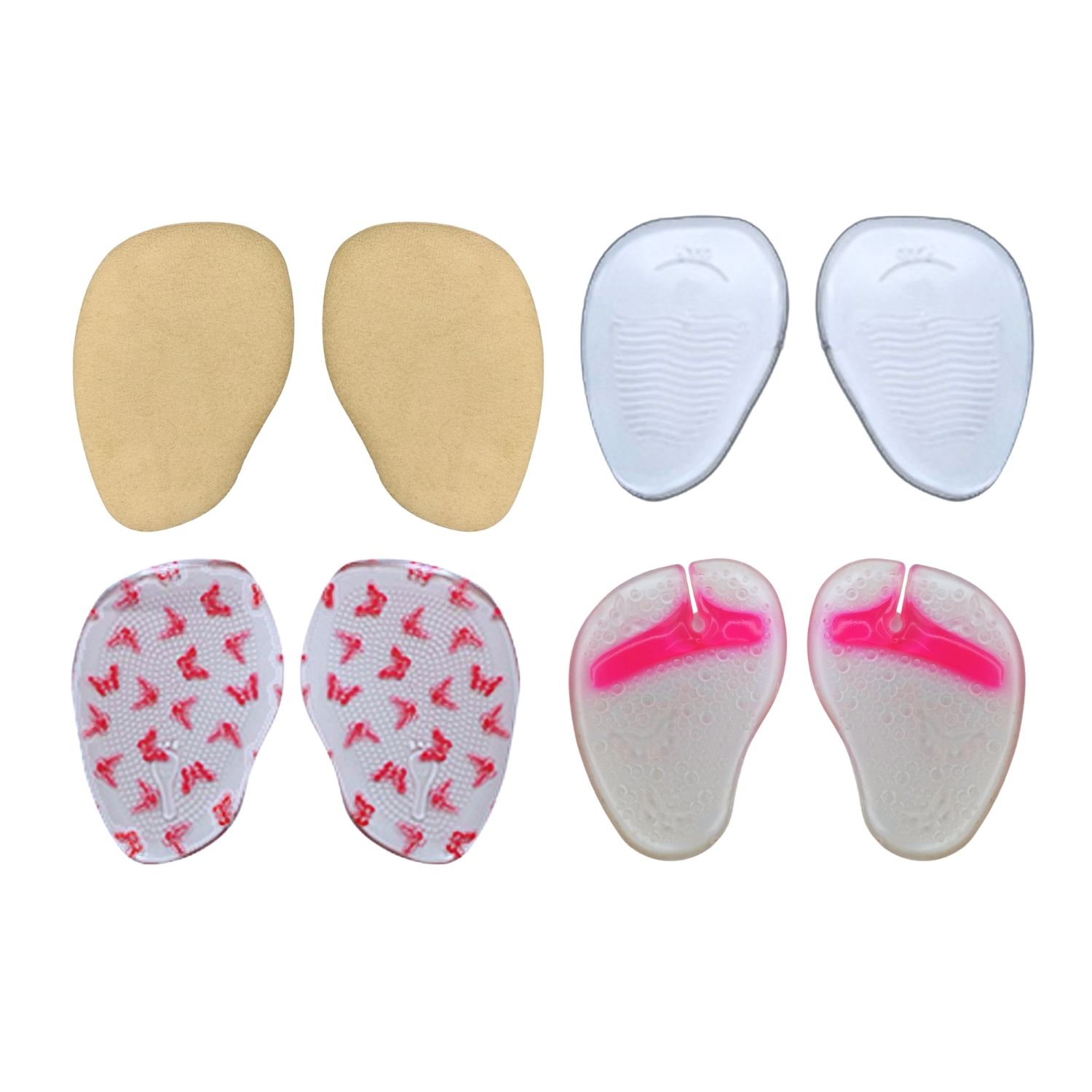 Foto 4 pulgar | Kit de Almohadillas Metatarsal Govari para Sandalia con 4 Pares