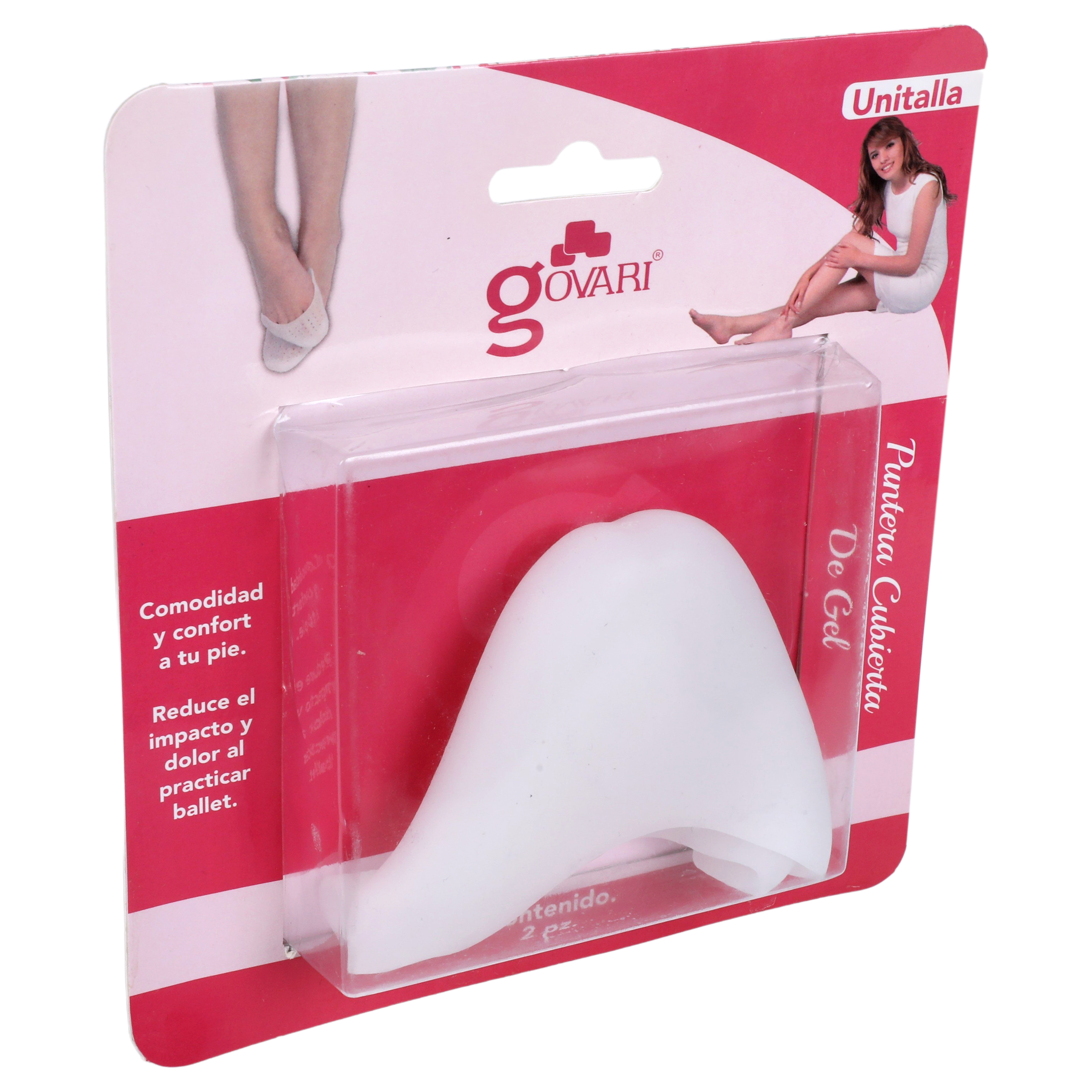 Foto 2 | Puntera Cubierta de Gel Govari color Blanco