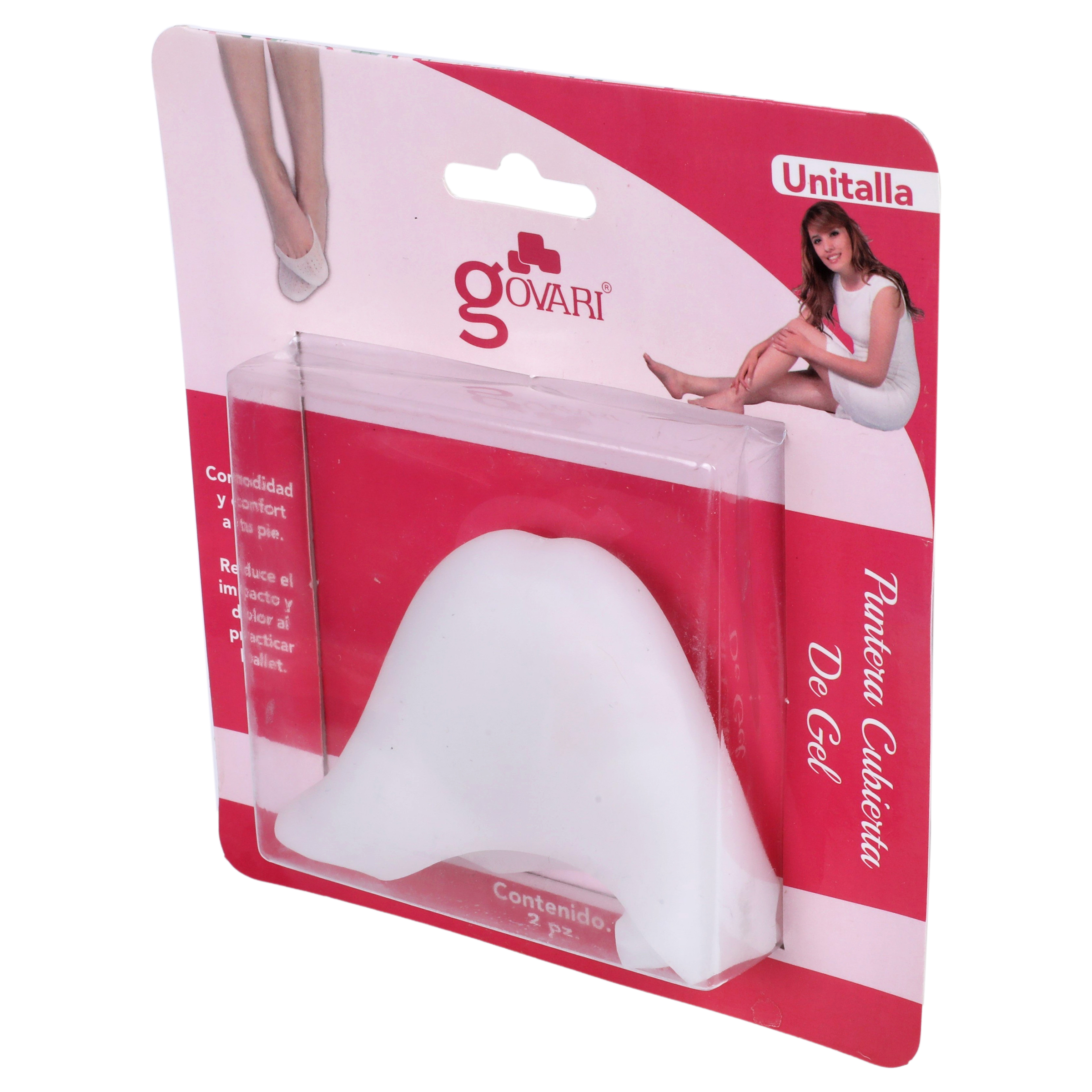 Foto 3 | Puntera Cubierta de Gel Govari color Blanco