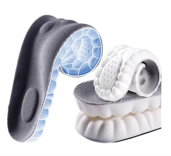 Plantilla Deportiva de Silicona 4d Gris Suaves T- 27.5 Wünd $401