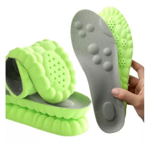 Plantilla Deportiva de Silicona 4d Verde Wünd Suaves T- 27.5 $401