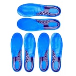 4 Pares Plantilla De Gel Para Ortopedica Absorción Eimpactos Talla L Eo Safe Imports Esi-17051 Azul