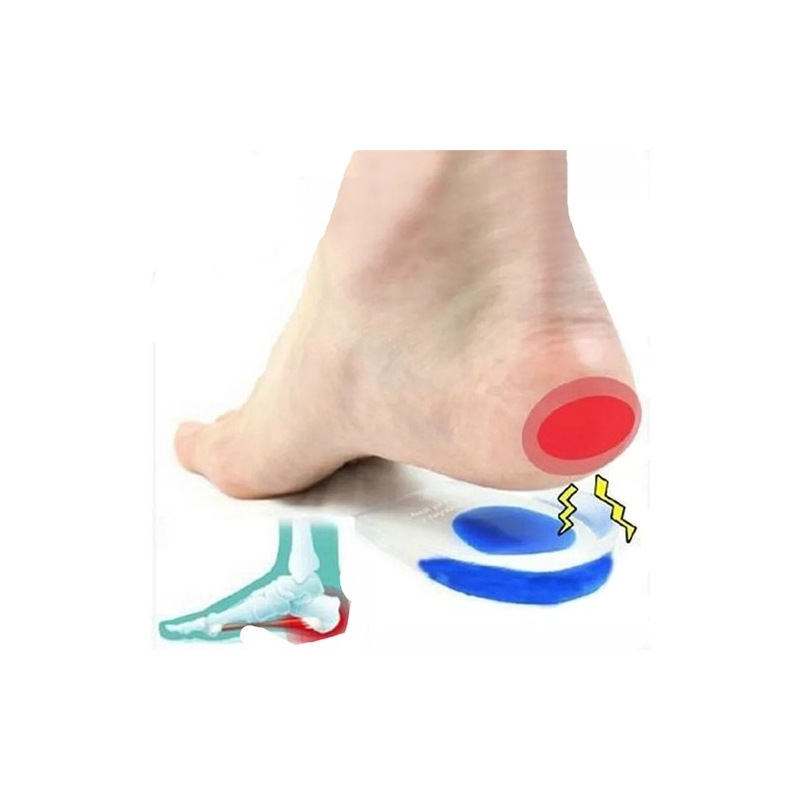 Plantilla Elástica De Silicona Para Zapatos Calcáneos, Tallas 38-42 - Venta Internacional.