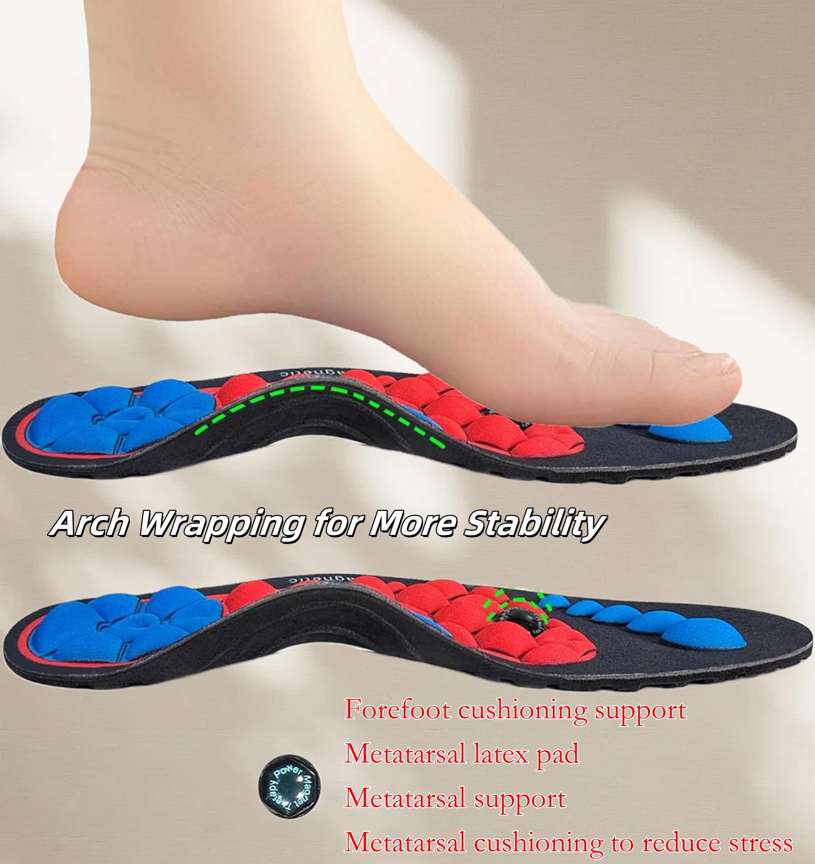 Foto 5 pulgar | Plantillas Magnéticas Plantilla Magnética Transparente Para Todos Los Zapatos - Venta Internacional.