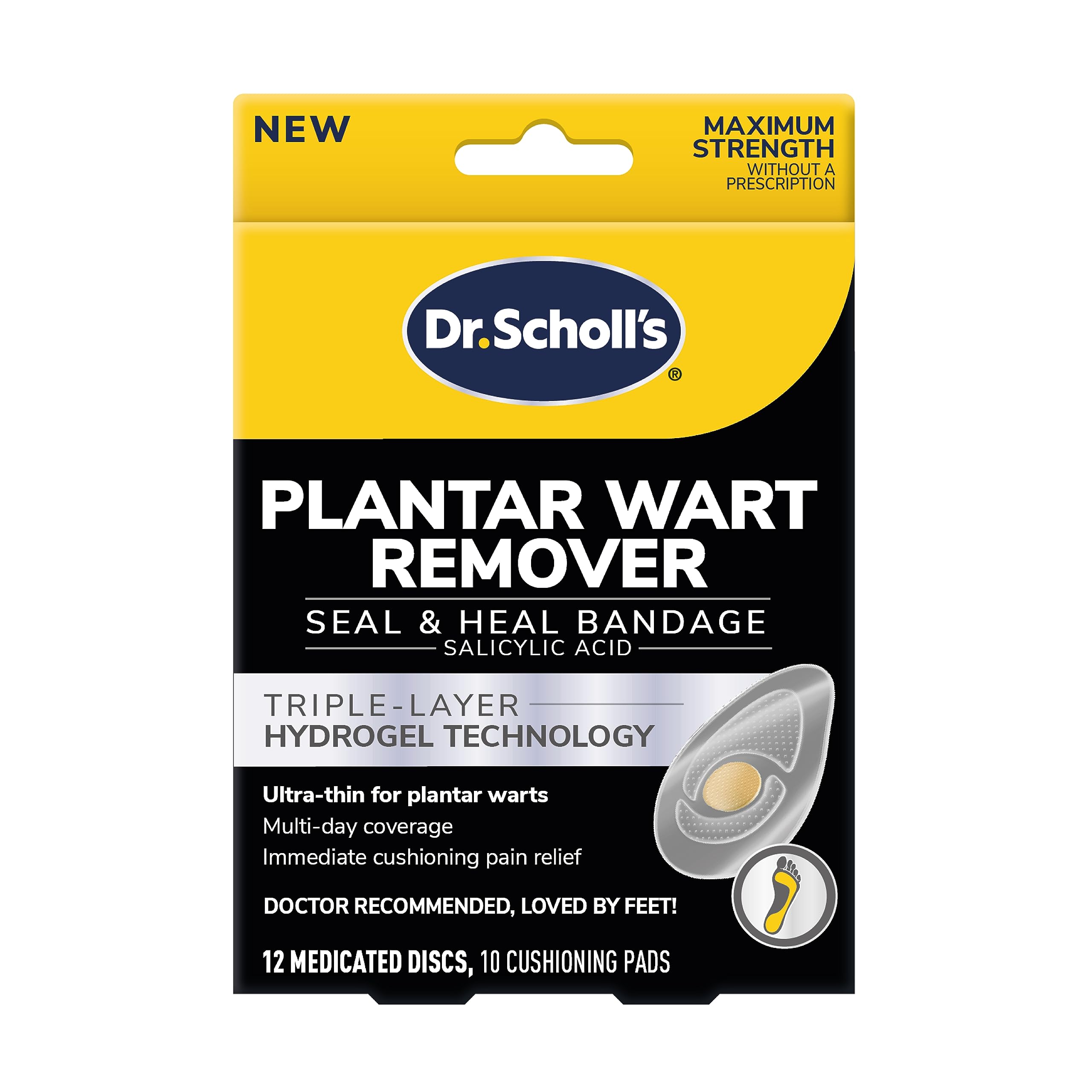 Foto 1 | Plantilla Dr. Scholl's  Eliminador de  Verrugas - Venta Internacional