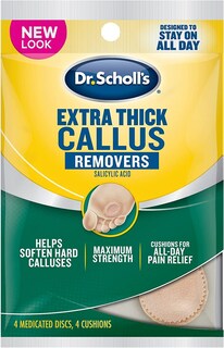 Foto 1 | 4 Cojines Extra Gruesos Dr. Scholl's Removedores De Callos (2 Paquetes) - Venta Internacional.