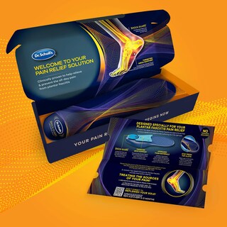 Foto 6 | Plantillas Dr. Scholl's Para Aliviar El Dolor De La Fascitis Plantar, 1 Unidad - Venta Internacional.