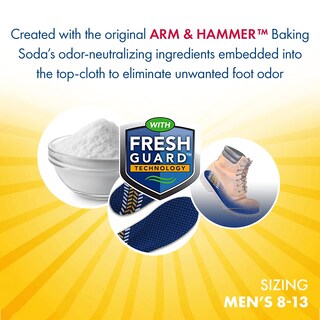 Foto 3 | Espuma Viscoelástica Antifatiga Insoles Arm & Hammer Work, Paquete De 1 Unidad - Venta Internacional.