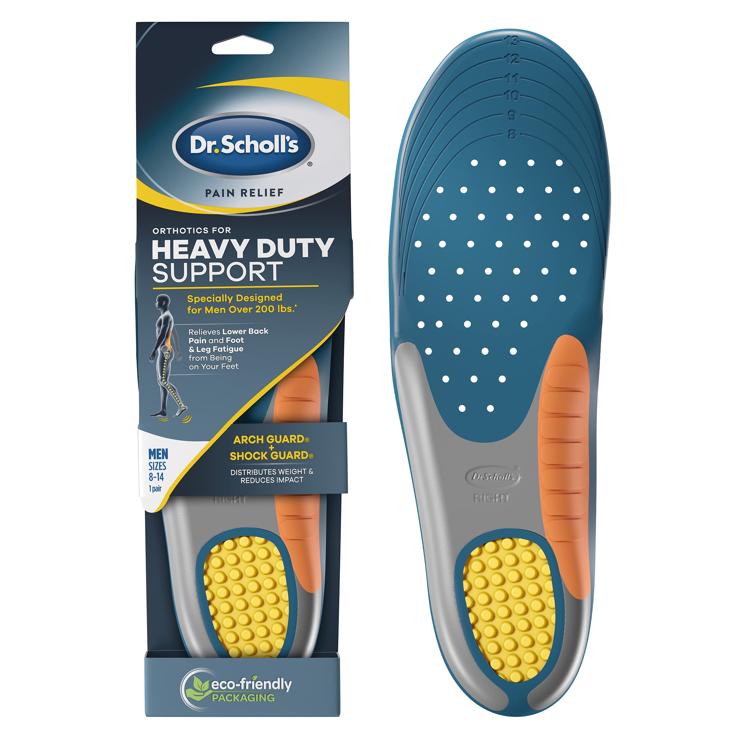 Orthotics Dr. Scholl's Heavy Duty Support Para Hombres - Venta Internacional.