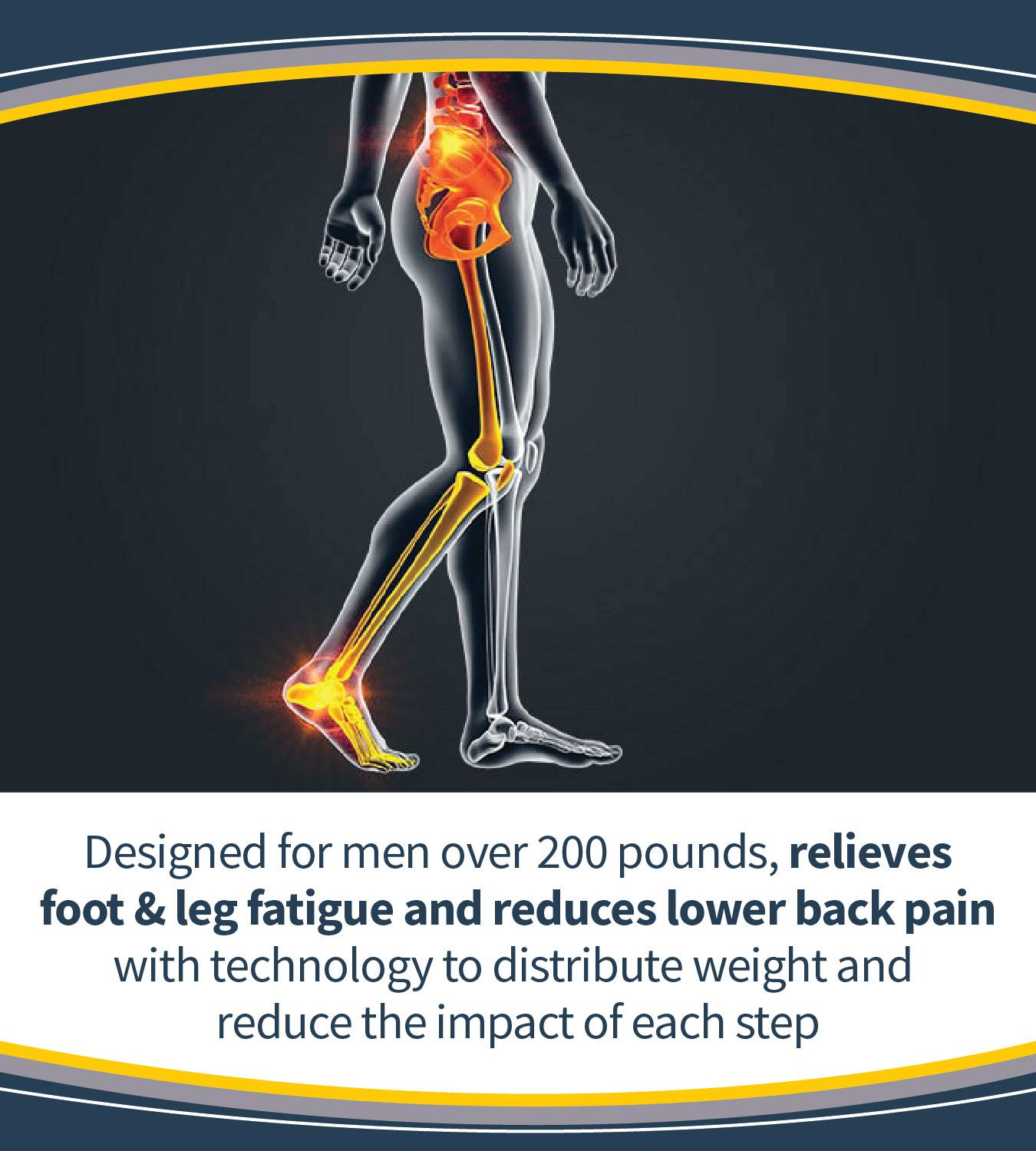 Foto 6 pulgar | Orthotics Dr. Scholl's Heavy Duty Support Para Hombres - Venta Internacional.