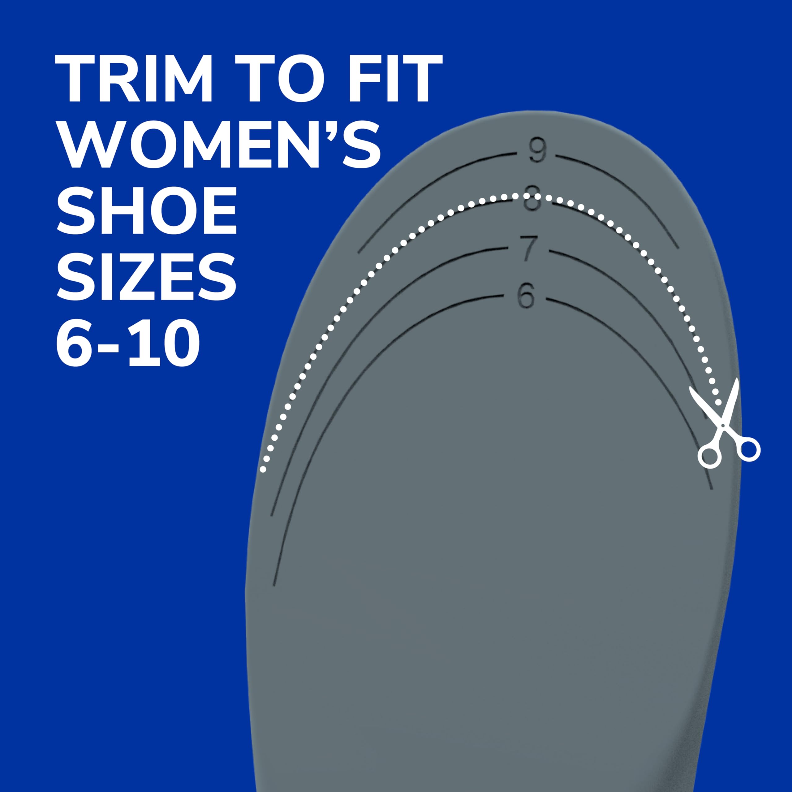 Foto 7 pulgar | Plantillas Dr. Scholl's Que Apoyan La Estabilidad Para Pies Planos Para Mujeres De 6 A 10 Años - Venta Internacional.
