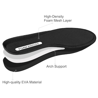 Foto 4 | Insertos De Repuesto De Plantilla De Espuma Para Zapatillas Skechers Para Hombre - Venta Internacional.