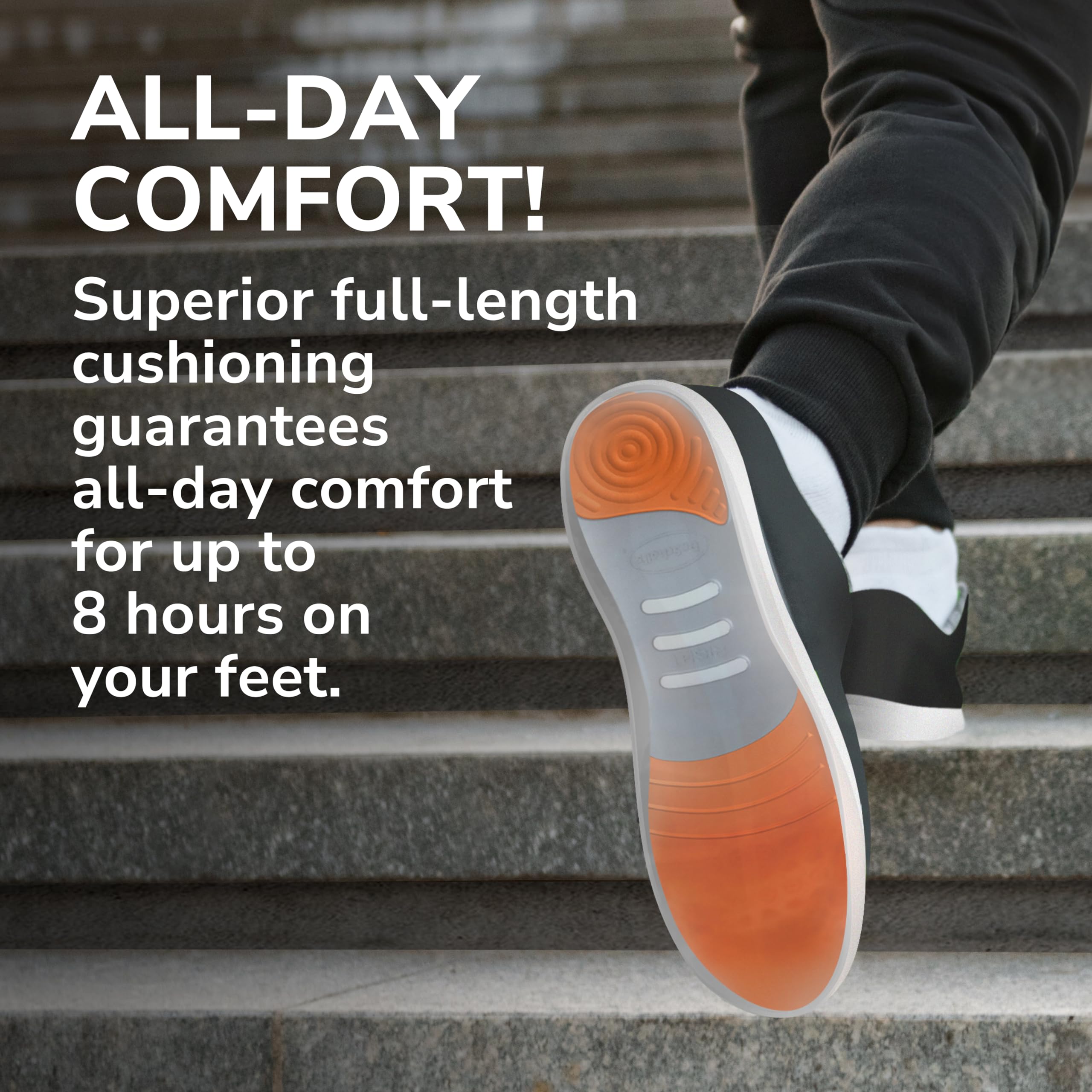 Foto 6 pulgar | Plantillas Dr. Scholl's Custom Fit Comfort Cf 710 De Longitud Completa - Venta Internacional.