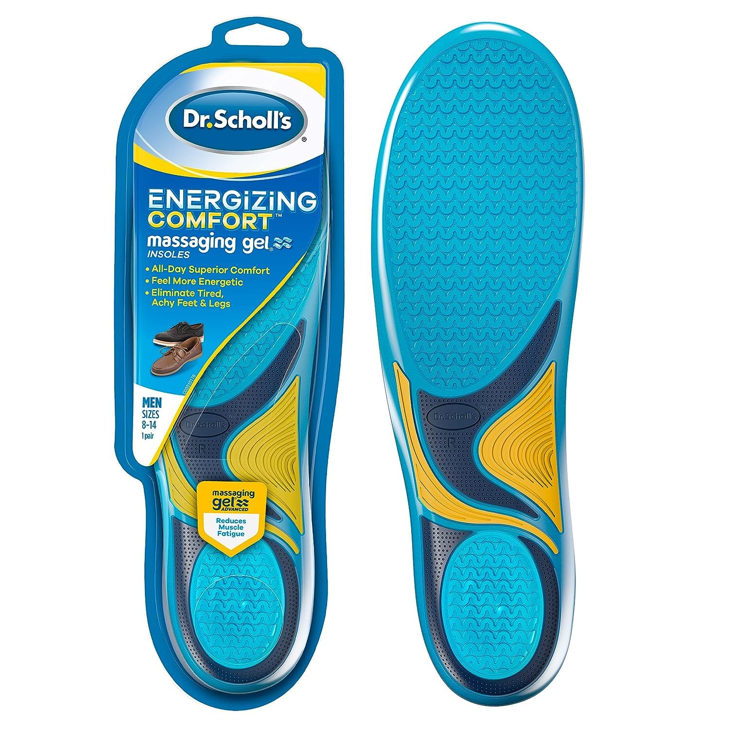 Foto 2 pulgar | Plantillas Dr. Scholl's Energizing Comfort Con Gel De Masaje - Venta Internacional.