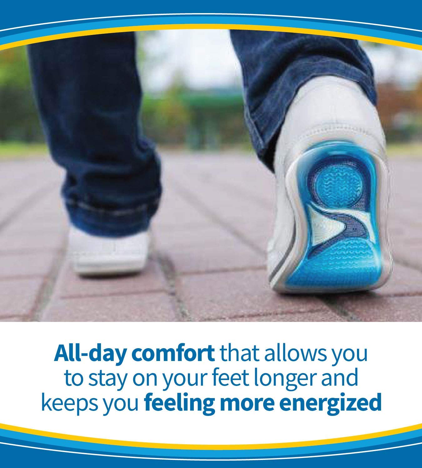 Foto 6 pulgar | Plantillas Dr. Scholl's Energizing Comfort Con Gel De Masaje - Venta Internacional.