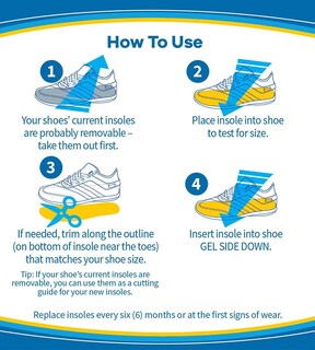 Foto 7 | Plantillas Dr. Scholl's Energizing Comfort Con Gel De Masaje - Venta Internacional.