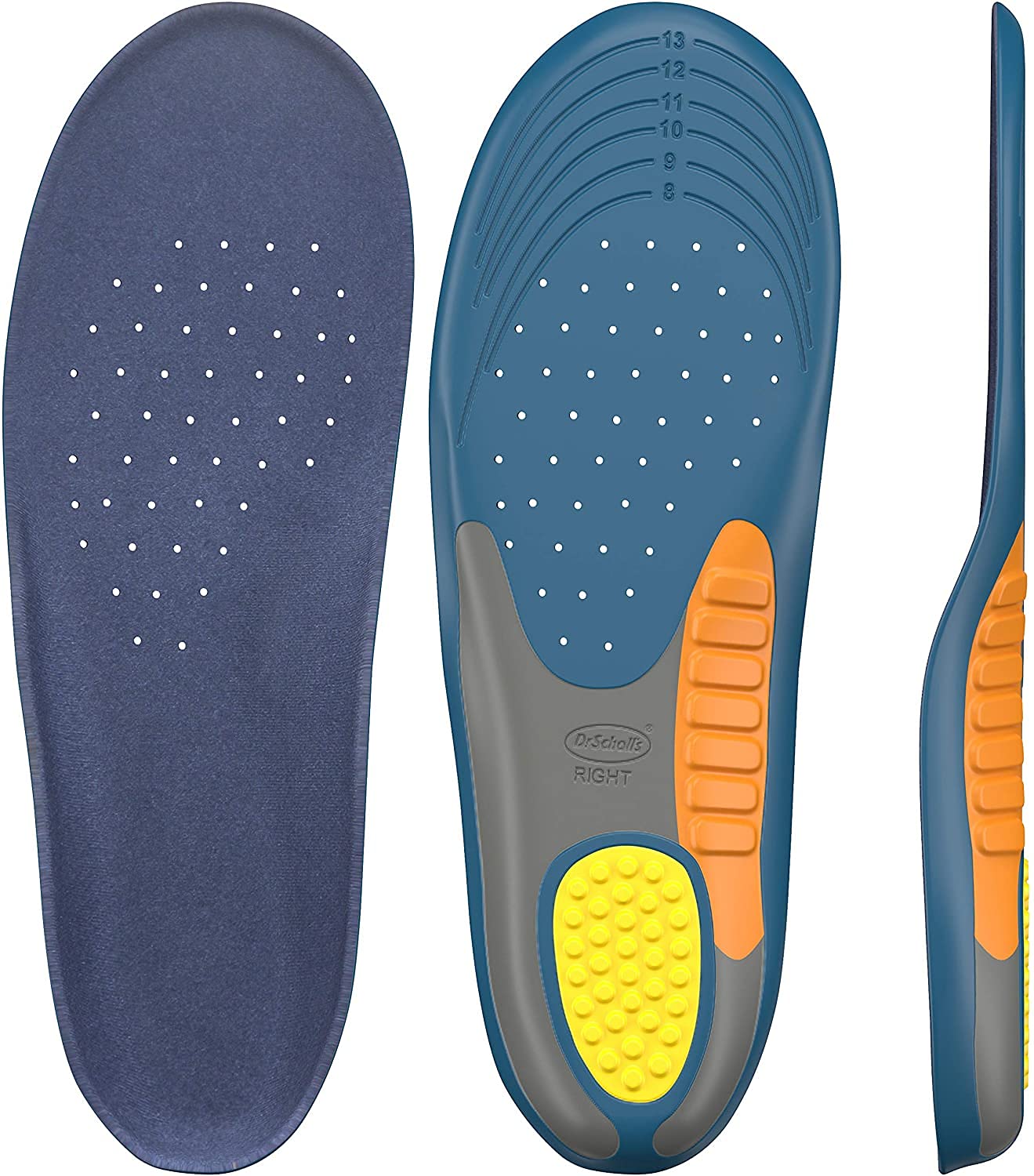 Foto 4 pulgar | Orthotics Dr. Scholl's Pain Relief Heavy Duty Para Hombre, Tallas 8-14 - Venta Internacional.
