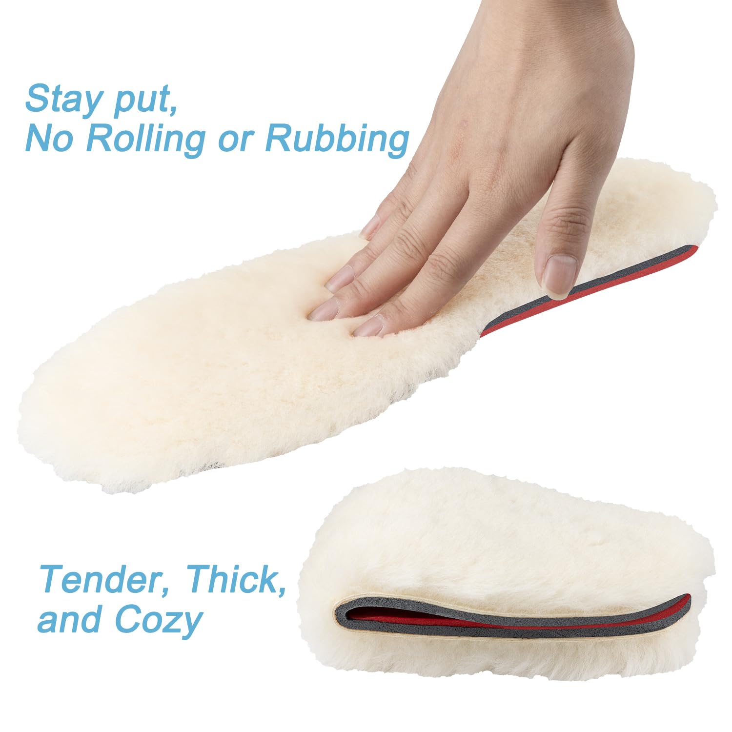 Foto 4 | Plantillas De Repuesto Endoto Sheepskin Para Hombre Ugg, Talla 40 - Venta Internacional.