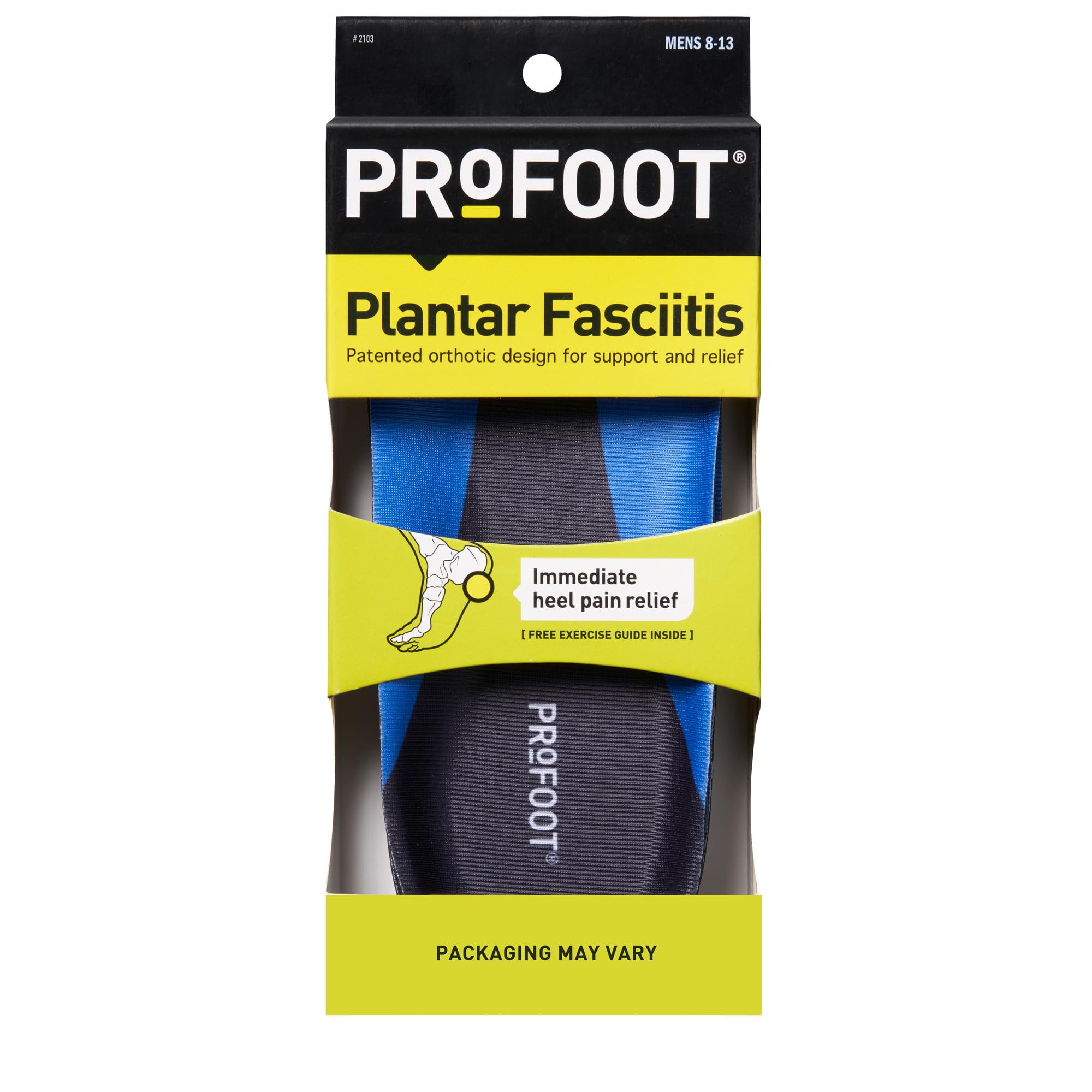 Plantillas Ortopédicas Profoot Para La Fascitis Plantar Y El Dolor De Talón - Venta Internacional.
