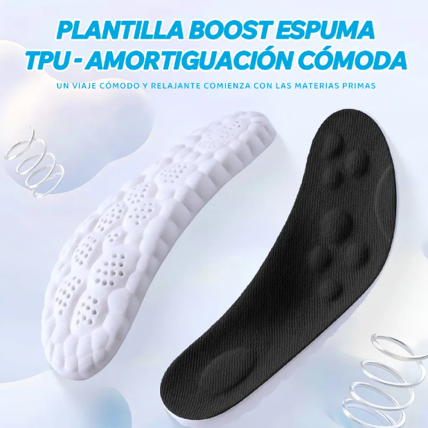 Foto 3 pulgar | Xtellar - Plantillas Ortopédicas Deportivas De Gel 4d De Alta Calidad - 2 Pares