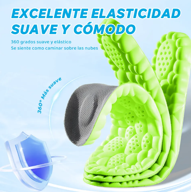 Foto 5 pulgar | Xtellar - Plantillas Ortopédicas Deportivas De Gel 4d De Alta Calidad - 2 Pares