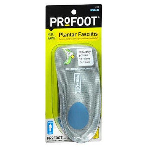 Foto 1 | Talon Insert Profoot Plantar Fascitis Para Hombre  1 Par - Venta Internacional.